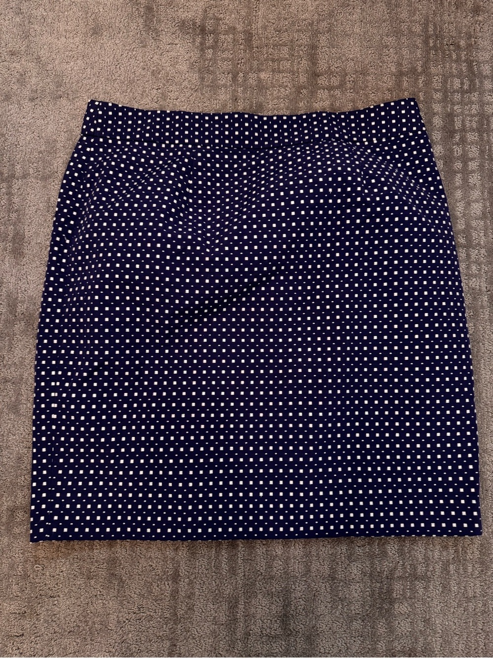 Banana Republic Geometric Pencil Skirt Blue White 16
